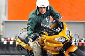 Motorozz télen!