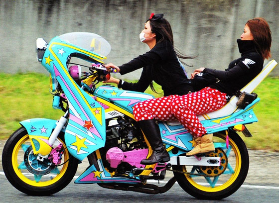 bosotoku bike girl