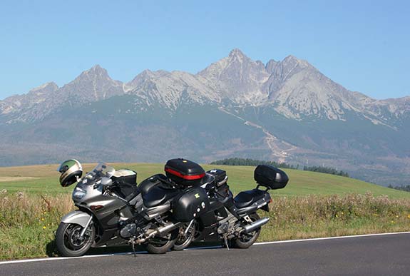 Motoros túra- Tátra