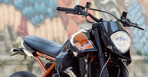 moto guzzi motard one