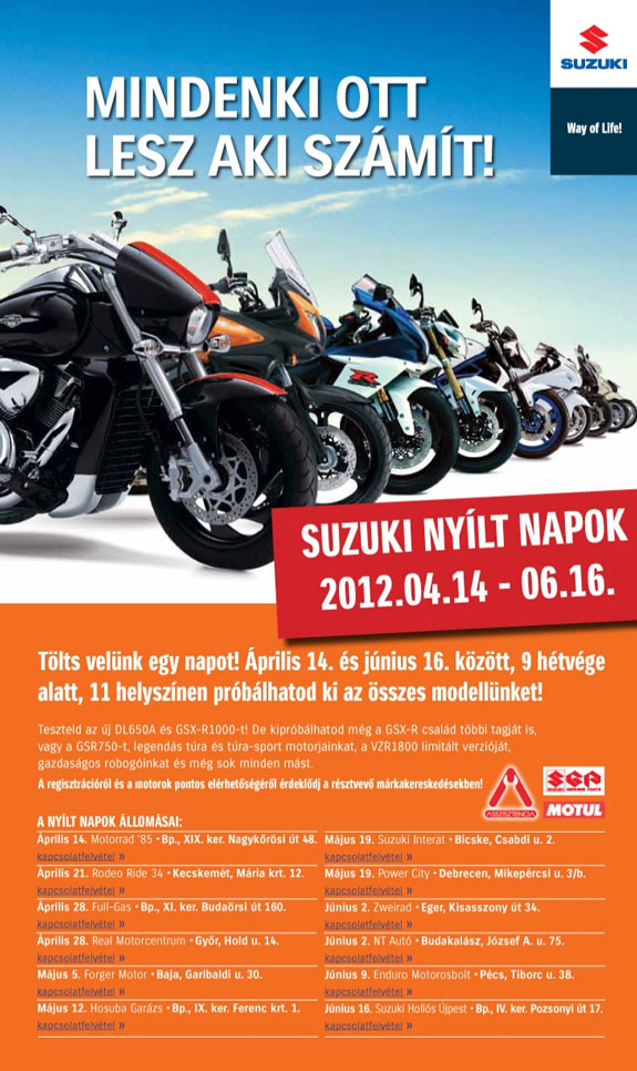 suzuki nyilt nap 2012