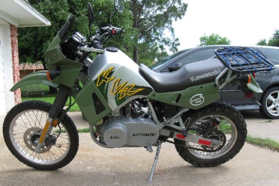 Kawasaki KLR diesel