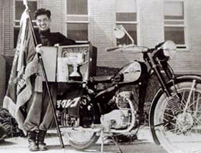 Suzuki Colleda CO 1954 Fuji Hillclimb