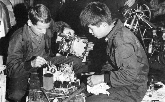 Ernst Degner Suzuki 1961 1962