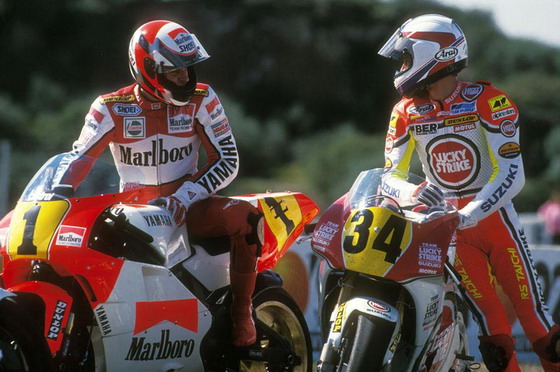 Wayne Rainey és Kevin Schwantz