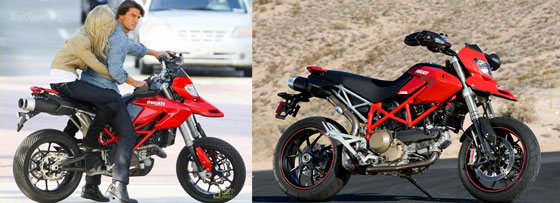 tom cruise aprilia ducati