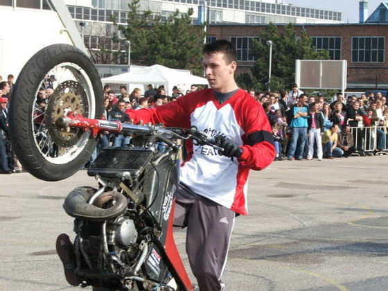 Végh Tamás stunt rider