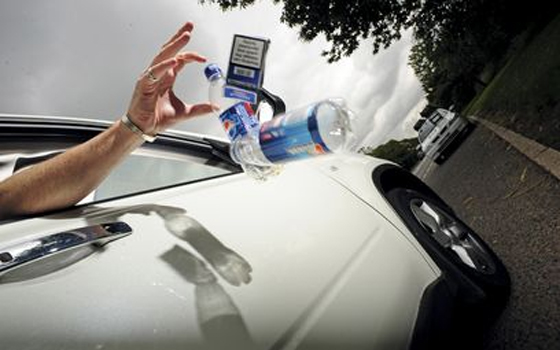 szemetelés utca bírság